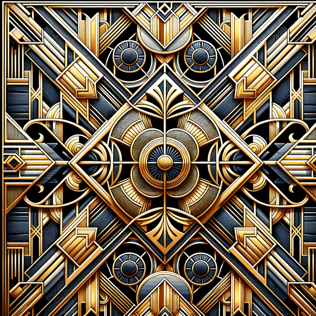 Art Deco Dream Numbered Painting Kits