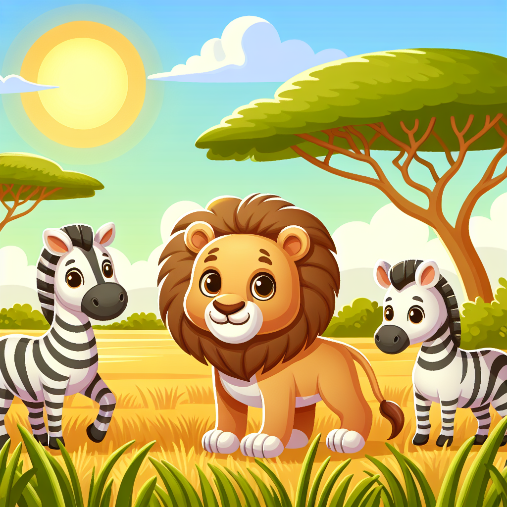 Sunlit Savannah Safari Paint By Color