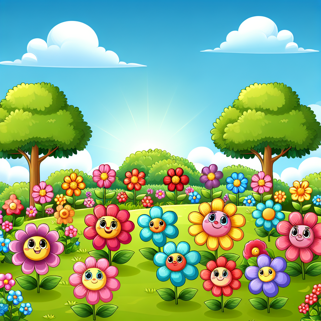 Gorgeous Garden Blooms Paint By Numbers