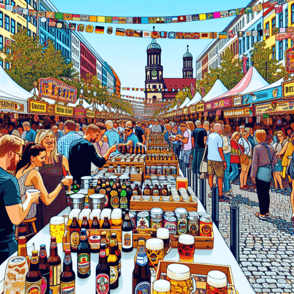 Berlin Beer Festival - Germany Number Painting