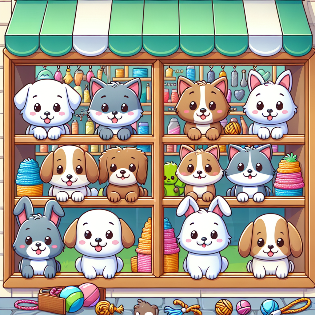 Fantastic Pet Shop DIY Paint By Numbers