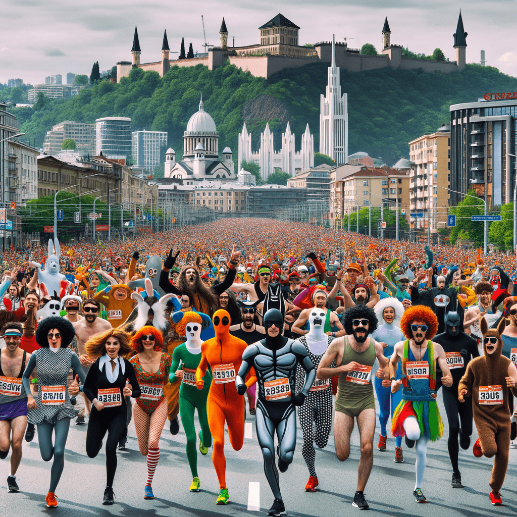 Bay To Breakers - USA Paint By Numbers Art