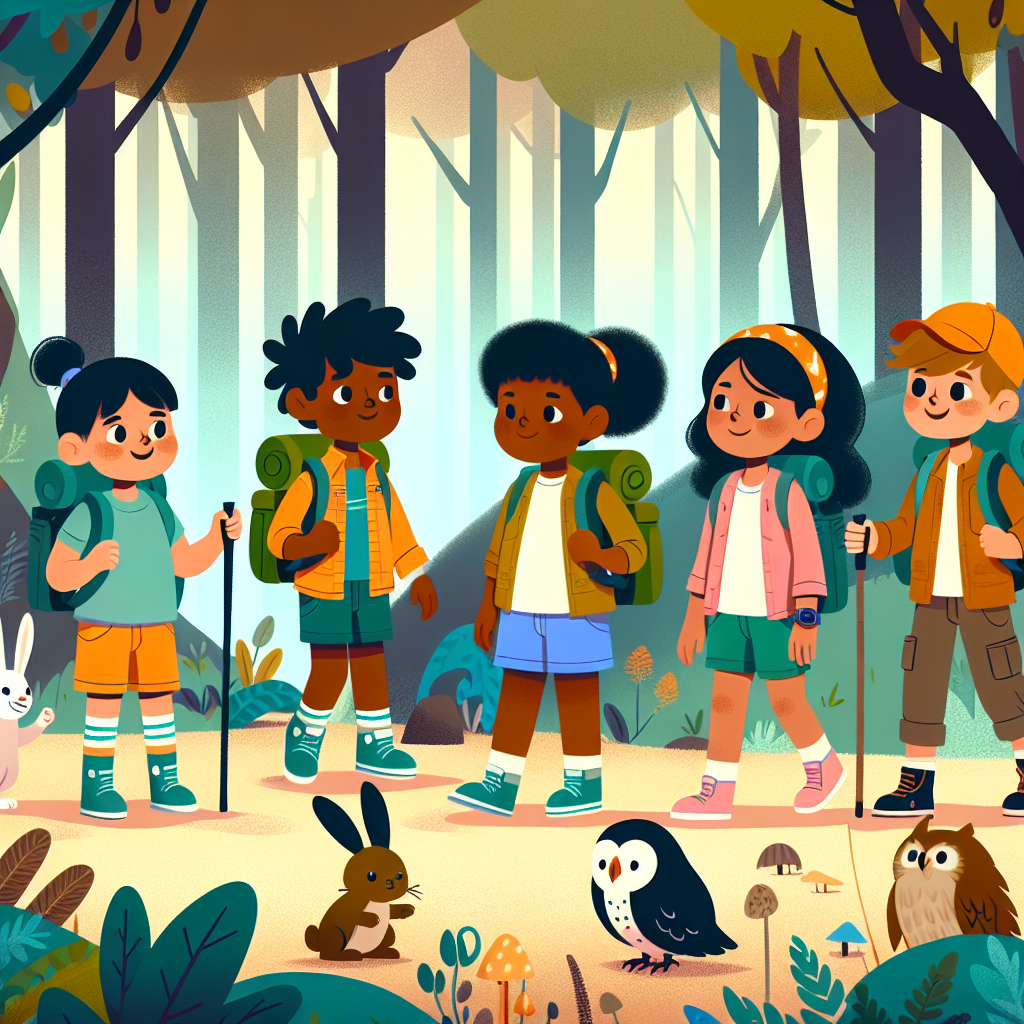 Forest Adventure Trek Paint By Color