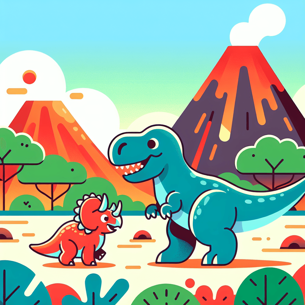 Dinosaurs In The Prehistoric Park Paint By Numbers Art