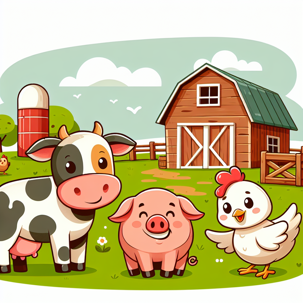 Harmonious Farmyard Painting Number Kit
