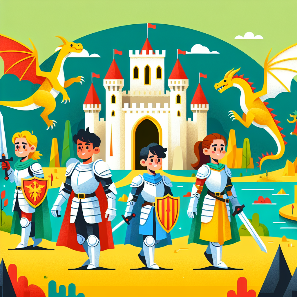 Knight's Code Quest Paint By Color