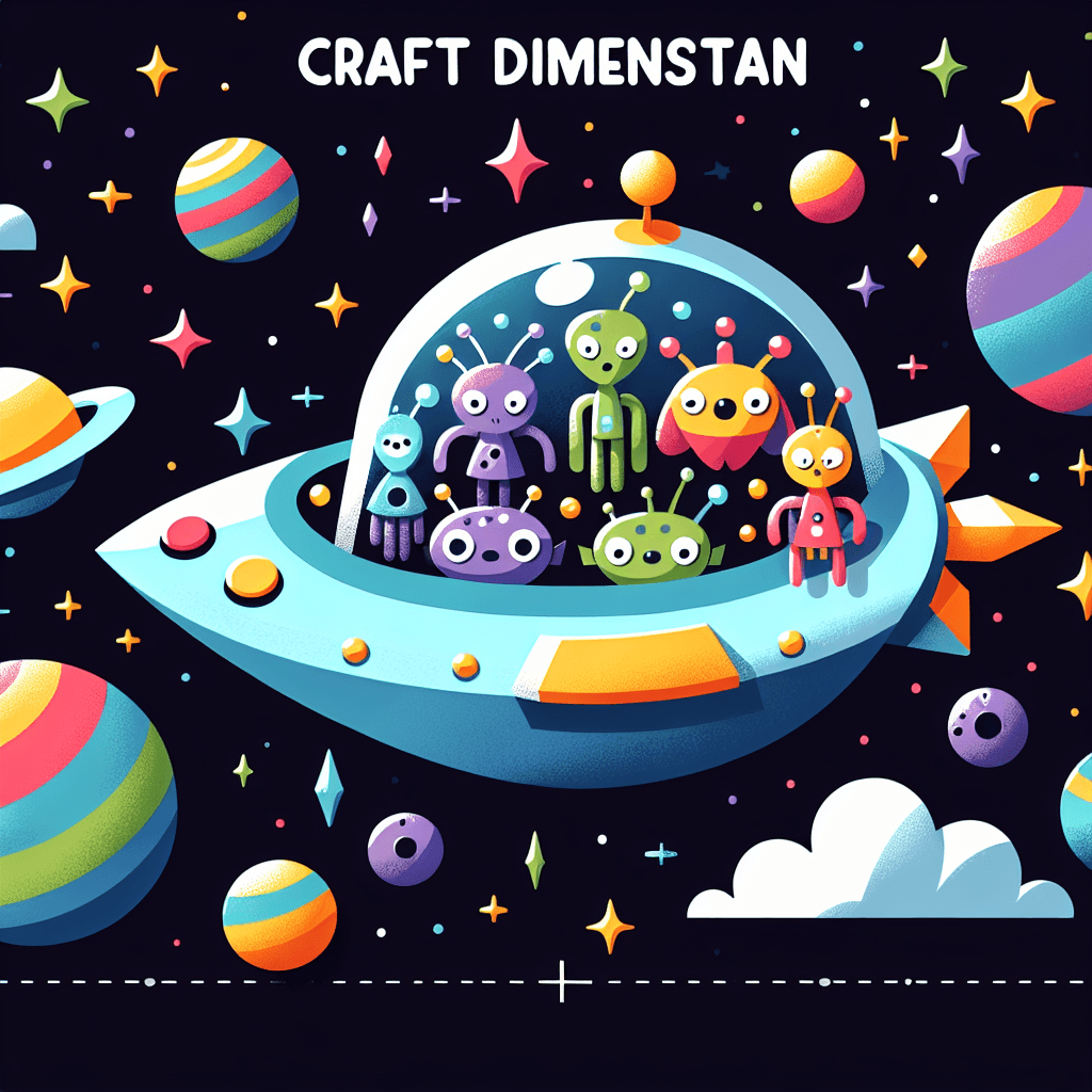 Wacky Spaceship Adventure Paint By Numbers Kits