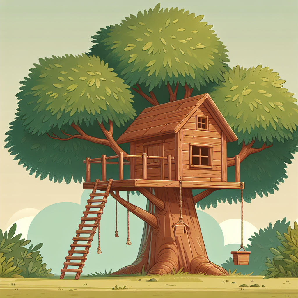 Cozy Treehouse Numbered Painting Kits