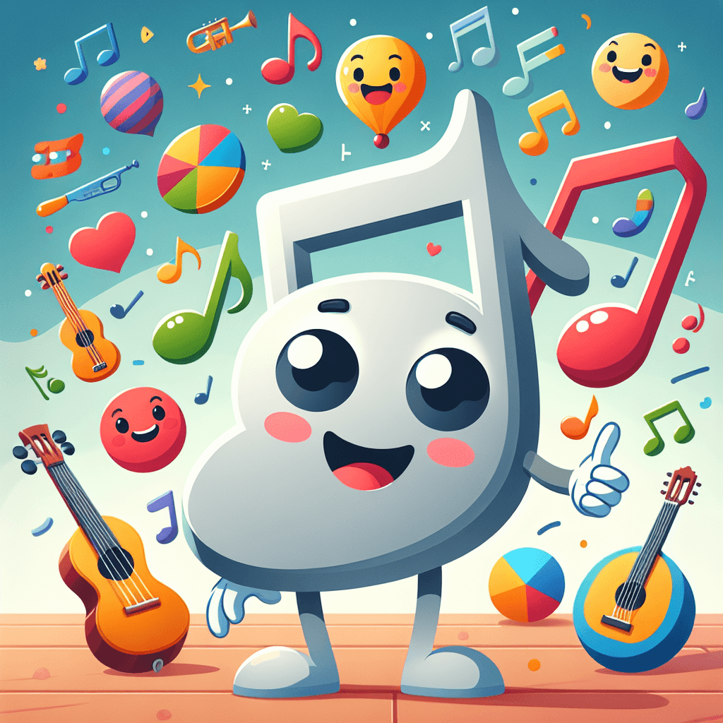 Jolly Musical Note Paint By Numbers Kits