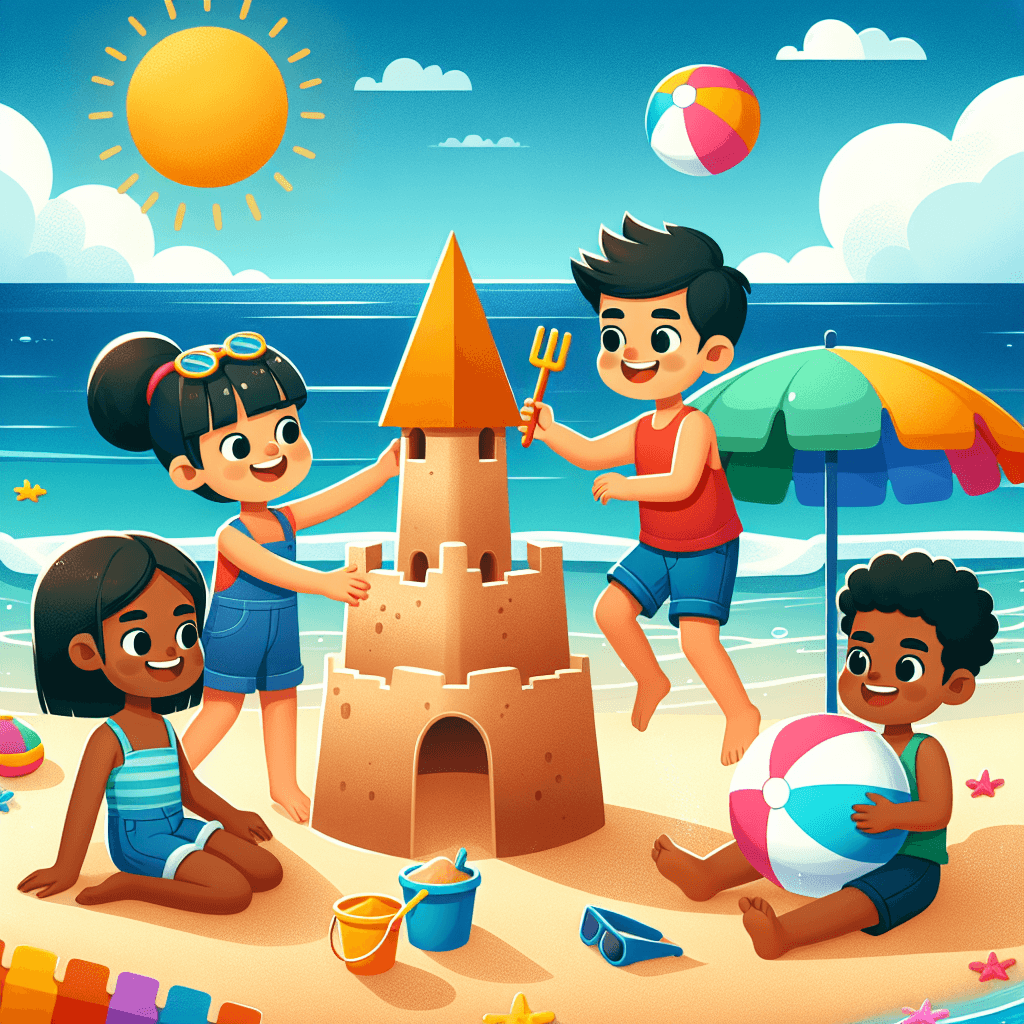 Adventure At The Ocean Shore Paint By Numbers Art