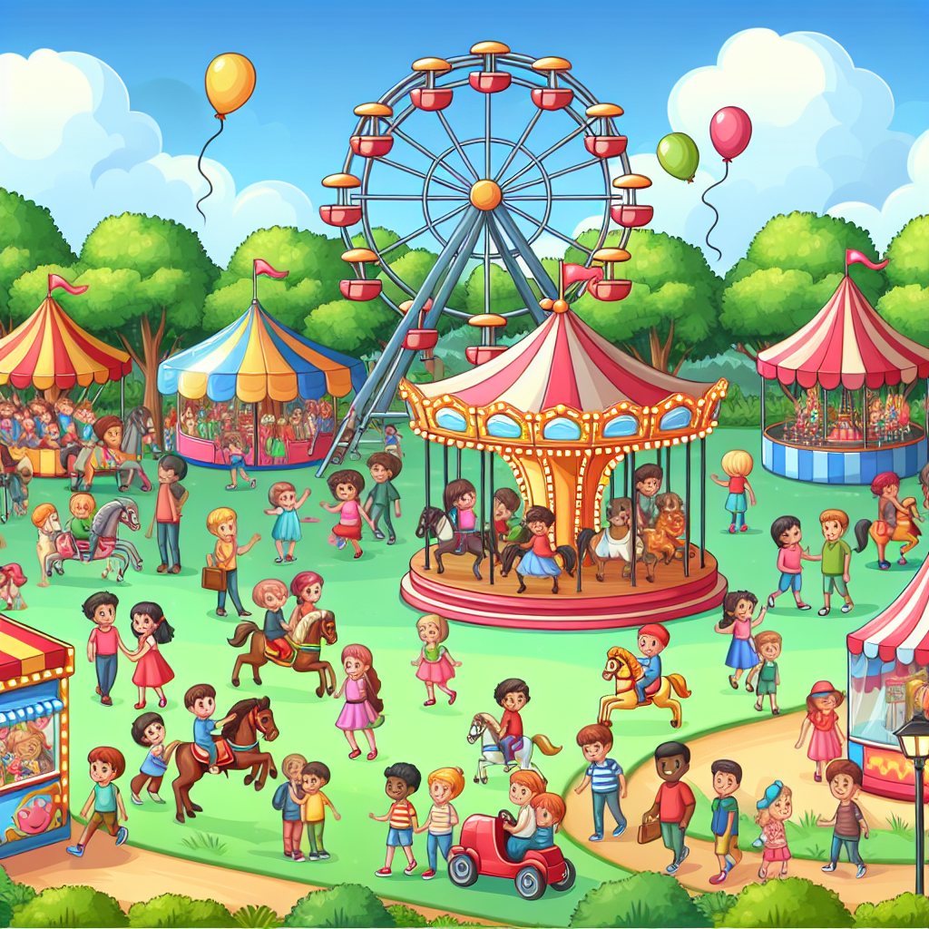 Funfair Extravaganza Numbered Painting Kits