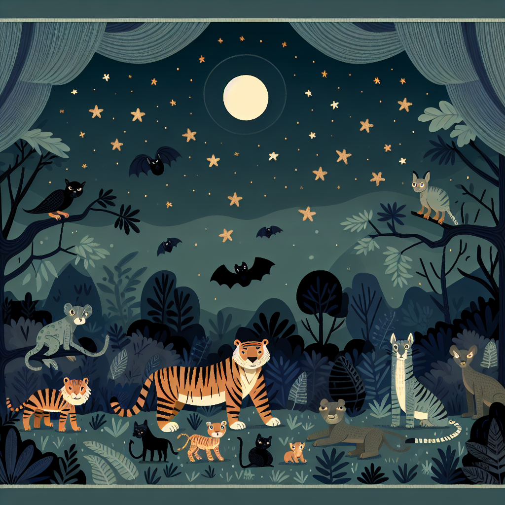 Adventurous Safari Night Painting By Numbers Kit