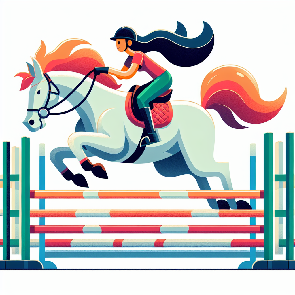 Energetic Equestrian Event Painting Number Kit