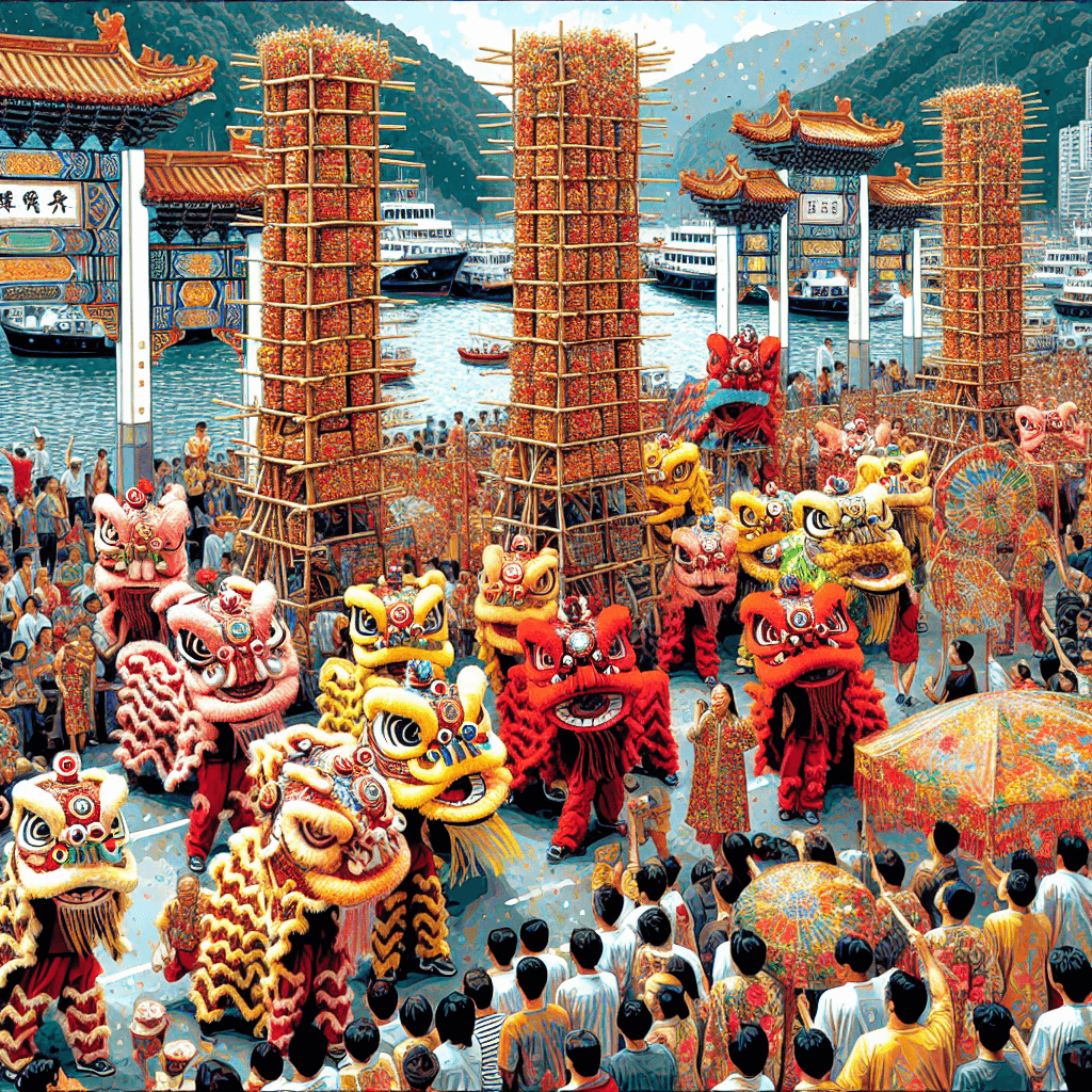 Cheung Chau Bun Festival Number Painting