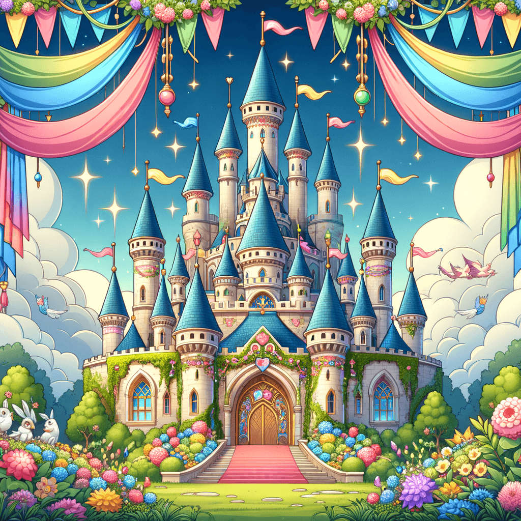 Wonderous Castle Adventure Painting By Numbers Kit
