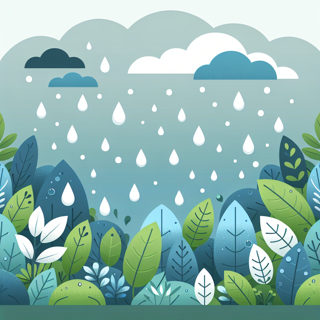 Radiant Rain Numbered Painting Kits