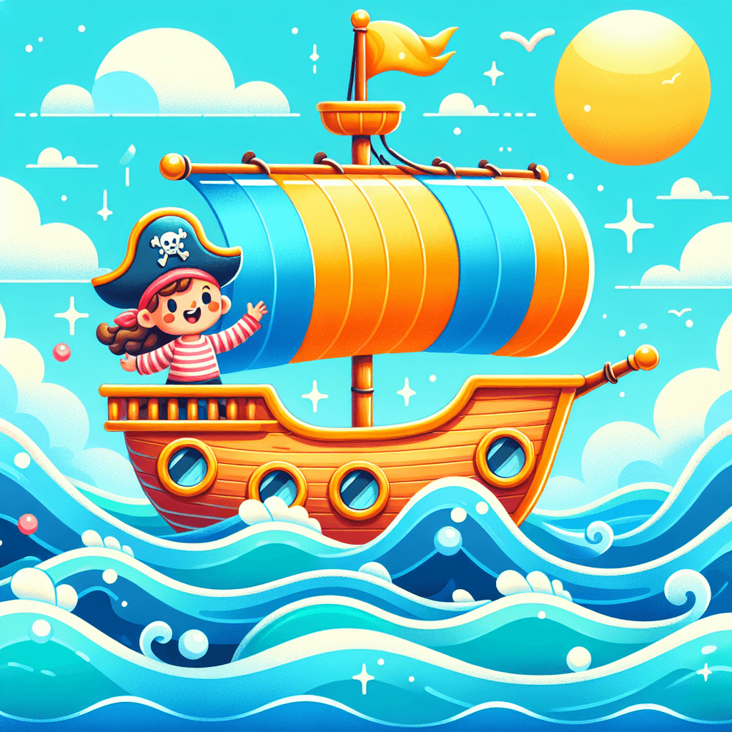 Joyful Pirate Adventure Numbered Painting Kits