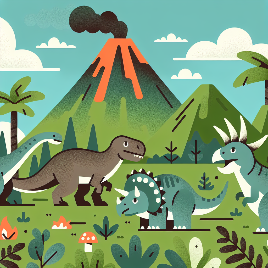 Dinosaurs And Discoveries Paint By Number