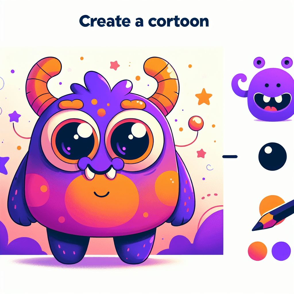 Joyful Little Monster Paint By Number