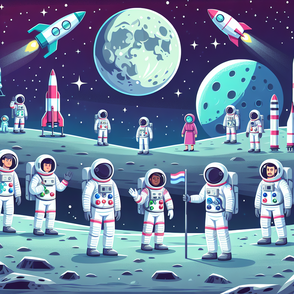 Lunar Landing Legacy Numbered Painting Kits