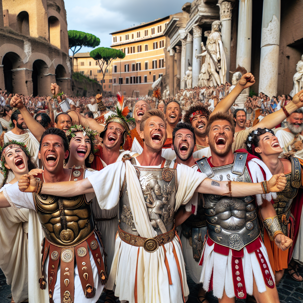 Julius Ceasar Festival - Italy Number Painting