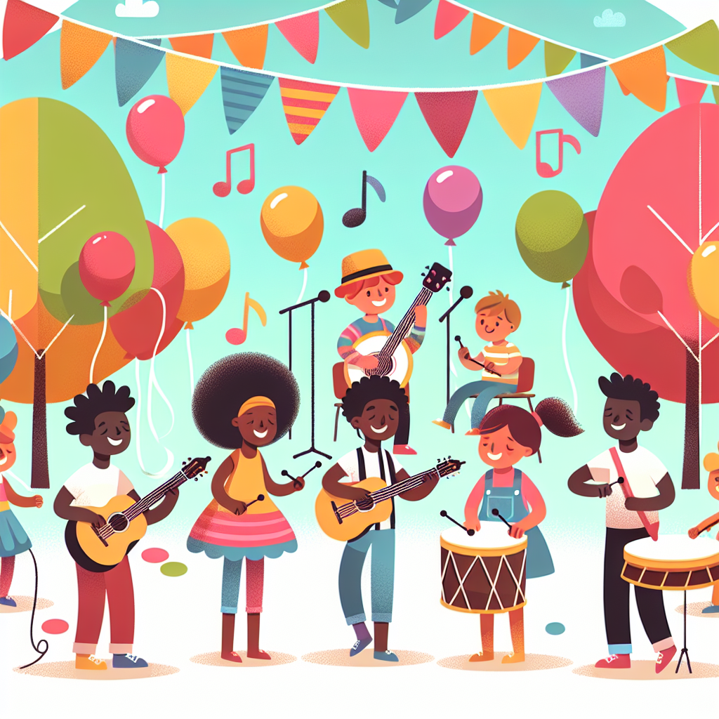 Music Festival Number Painting