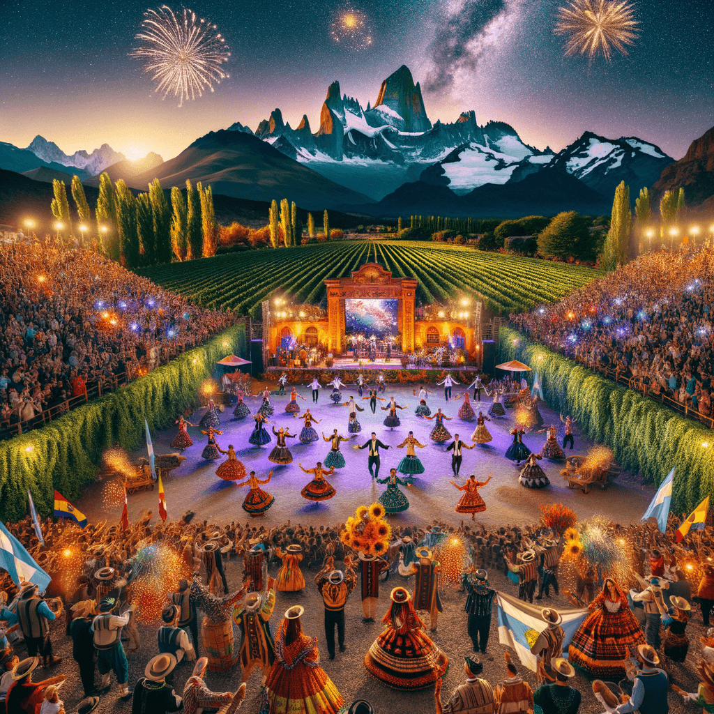 Grape Harvest Festival - Argentina Paint By Number