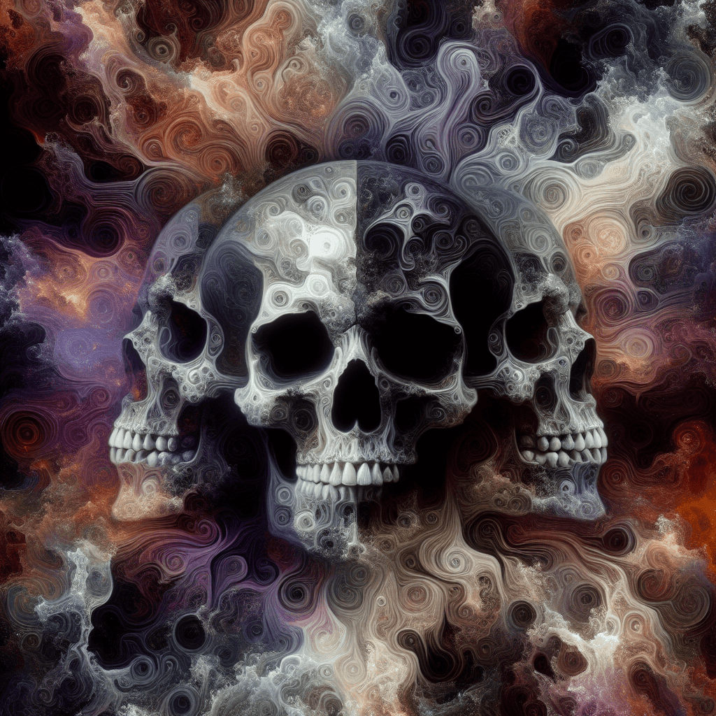 Skull Mystique Painting Number Kit