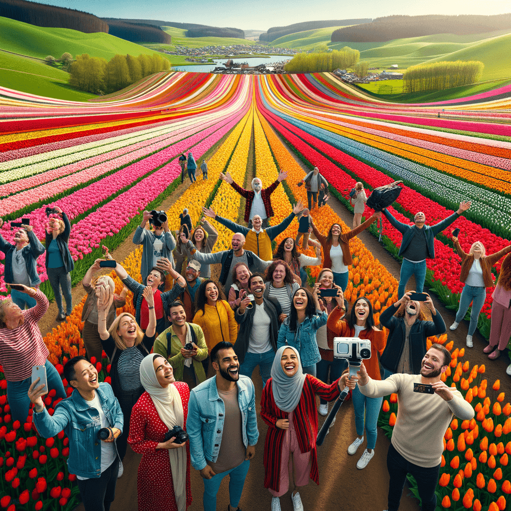 Tulip Festival - Skagit Valley Paint By Numbers Art