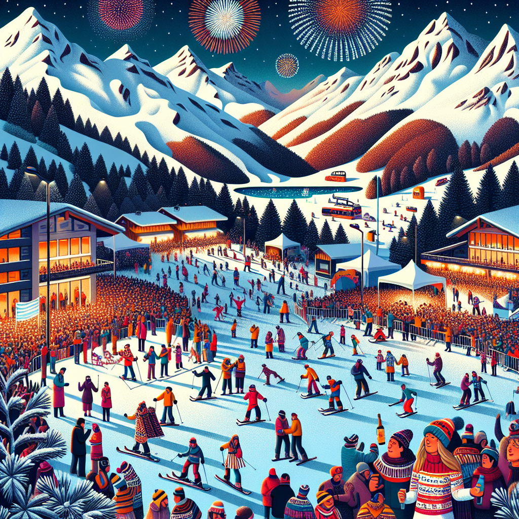 Winter Festival - Queenstown, New Zealand Paint By Number