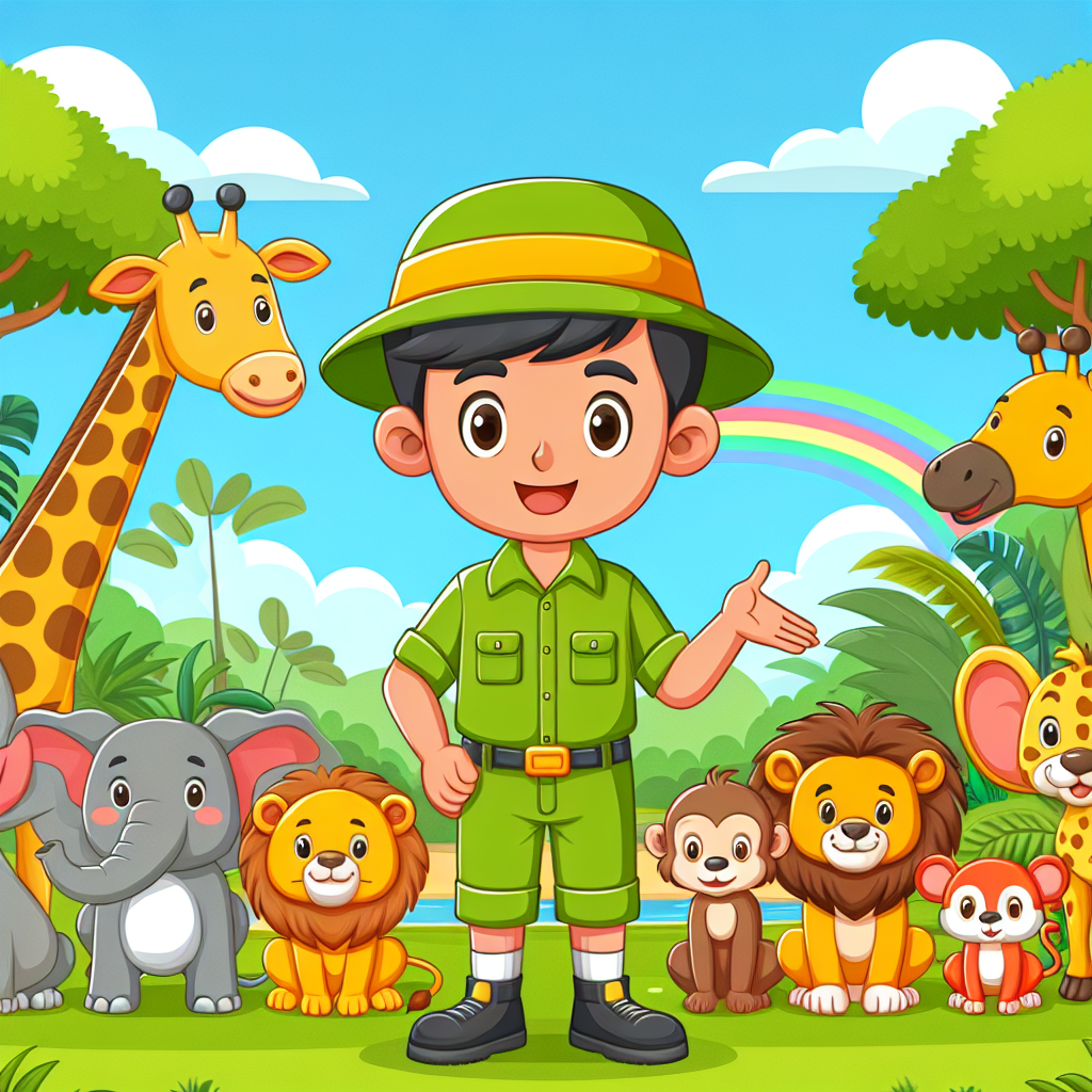 Zesty Zookeeper Numbered Painting Kits