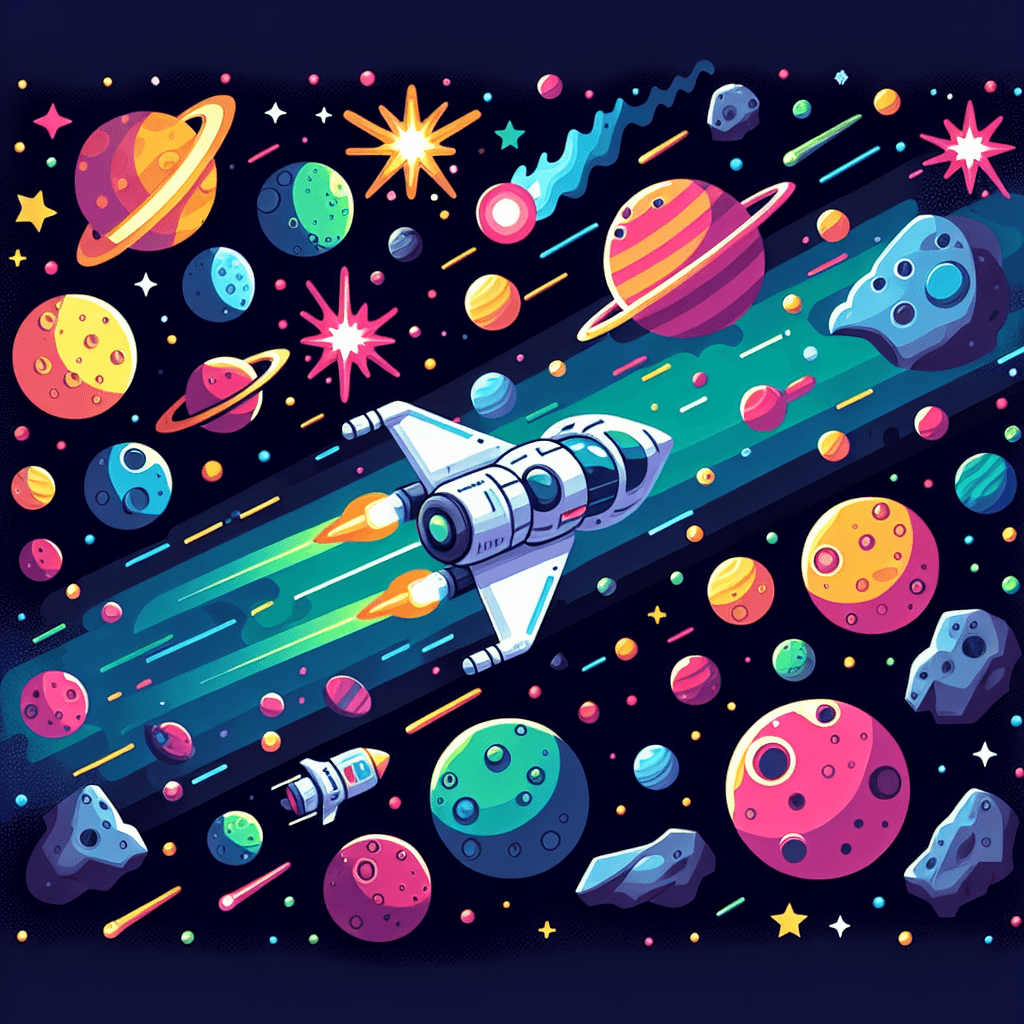 Galactic Explorer's Voyage Paint By Number
