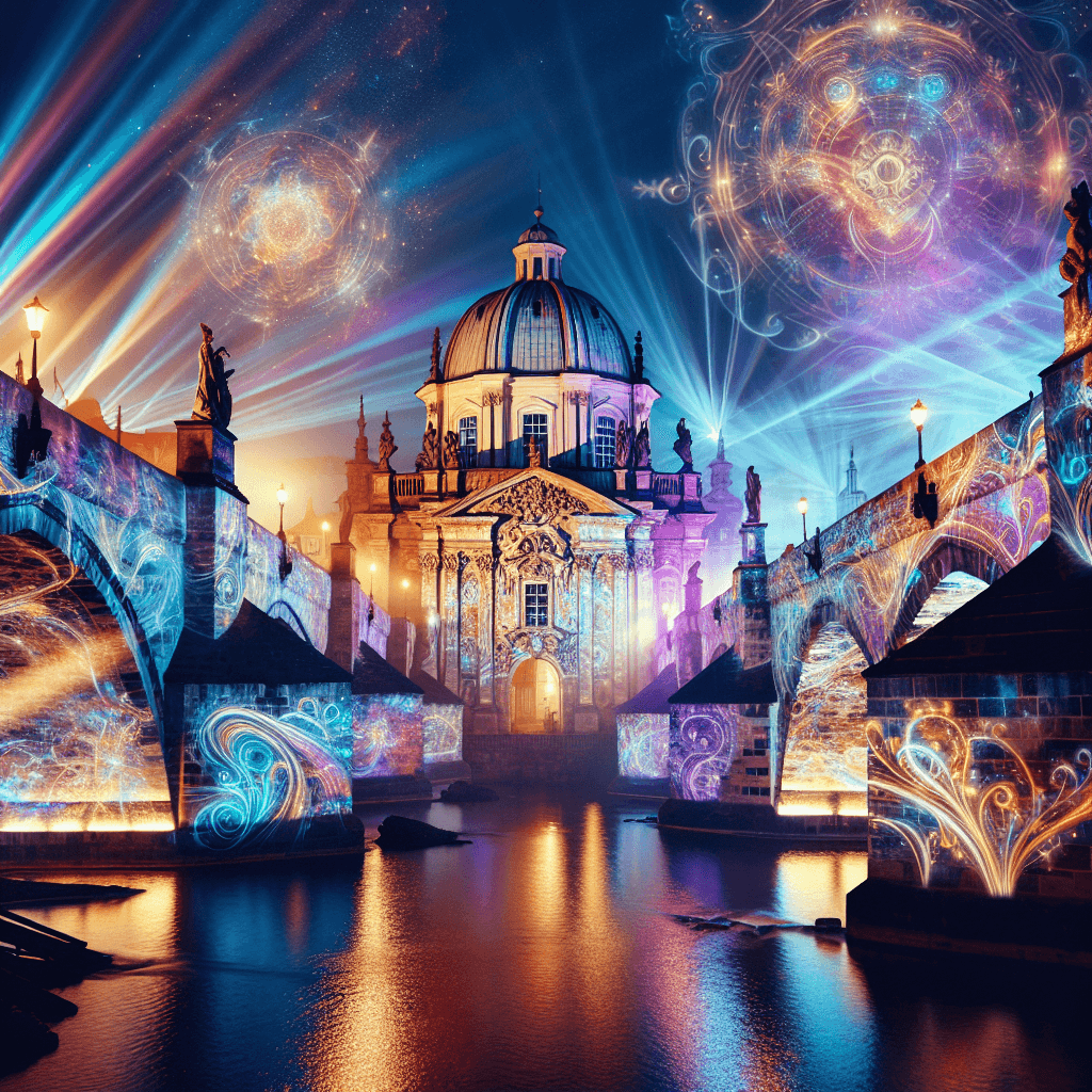 Lights On Festival - Prague Painting Number Kit
