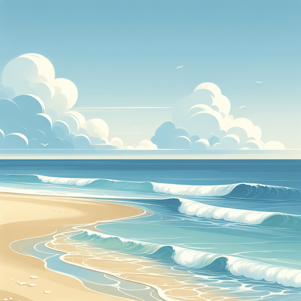 Beachside Harmony Painting By Numbers Kit