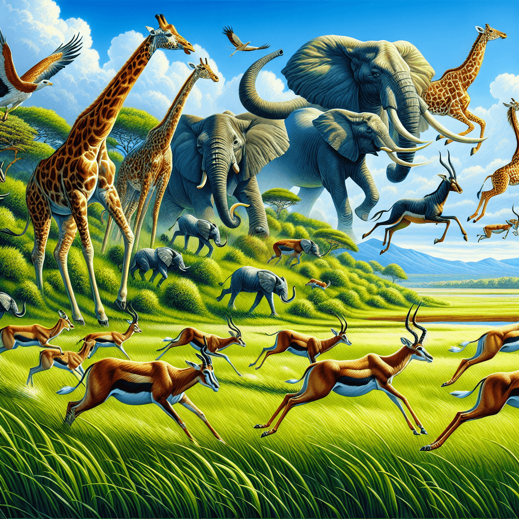Wildlife Haven Number Painting