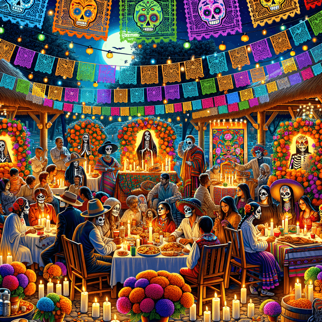 Noche De Muertos - Oaxaca, Mexico Paint By Number