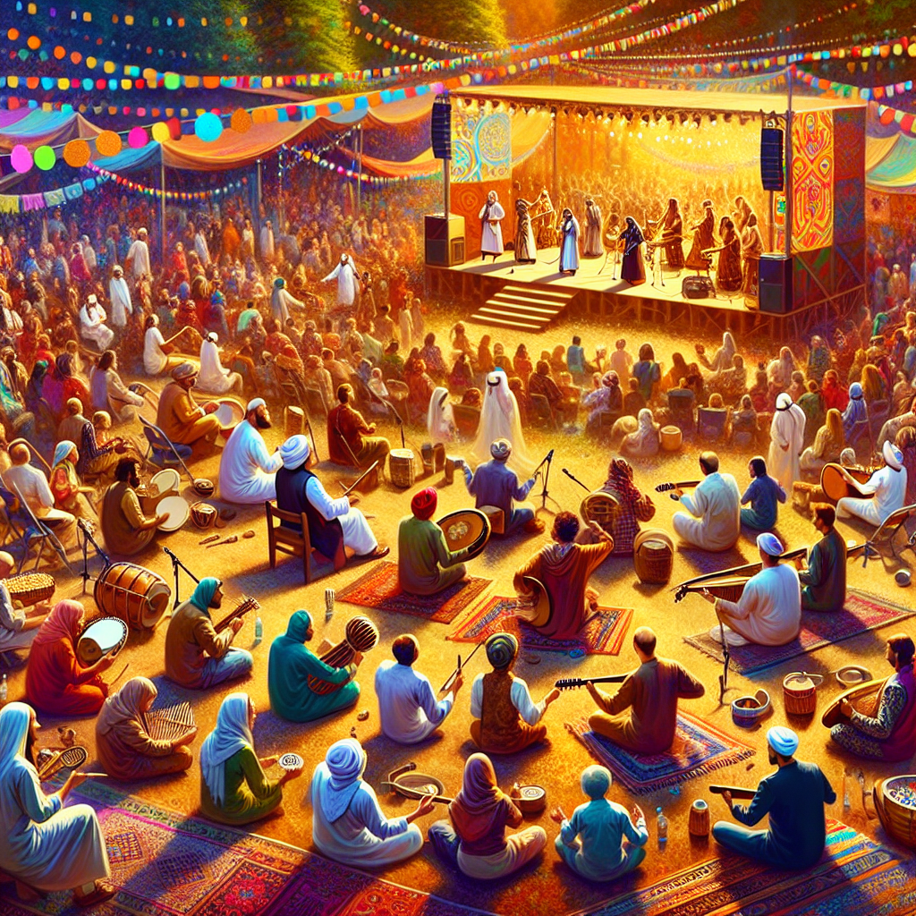 Folk Festival In Sydney Paint By Numbers Kits