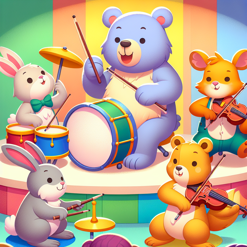 Animal Orchestra Serenade Paint By Number