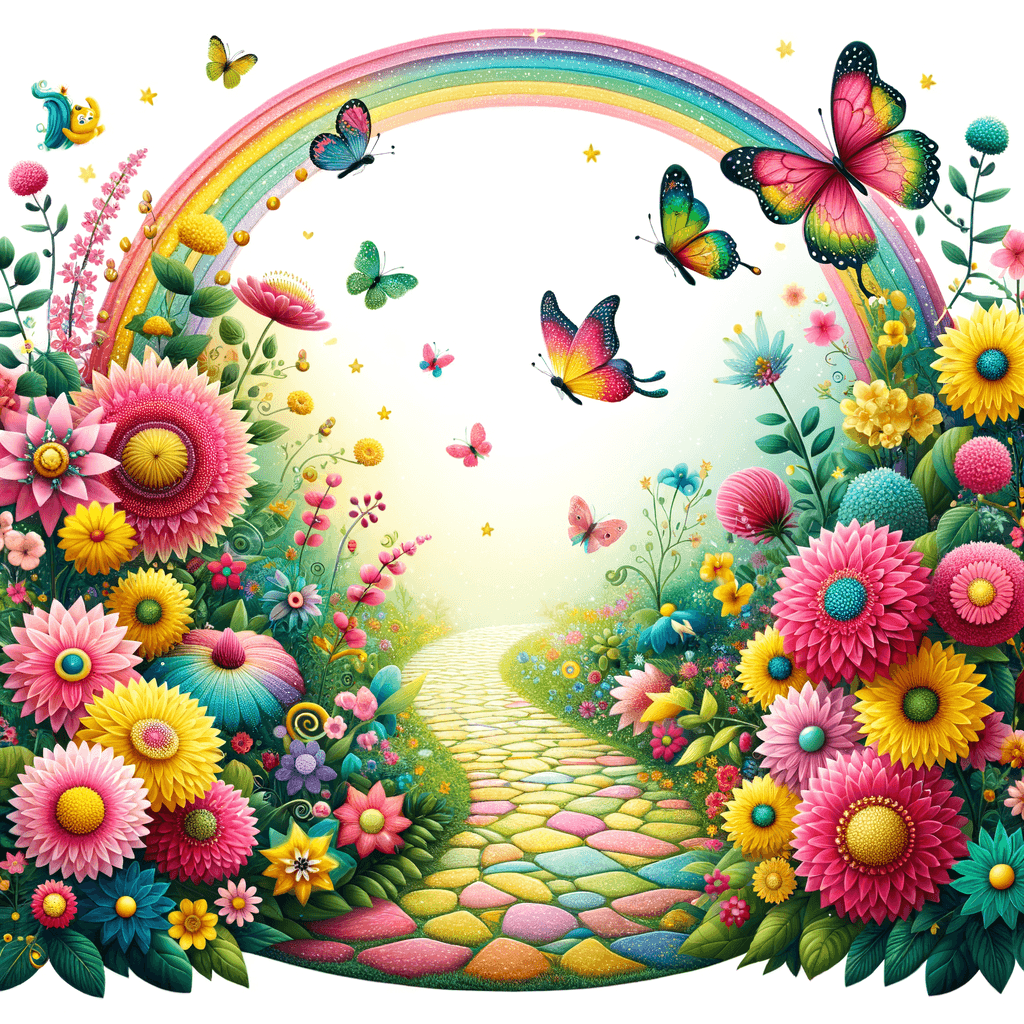 Fantasy Garden Pathway Painting By Numbers Kit
