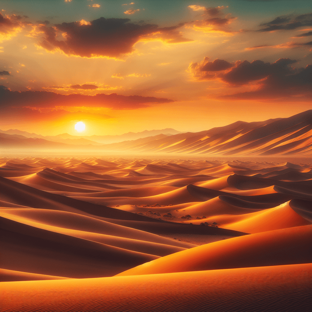 Majestic Desert Dunes Painting By Numbers Kit