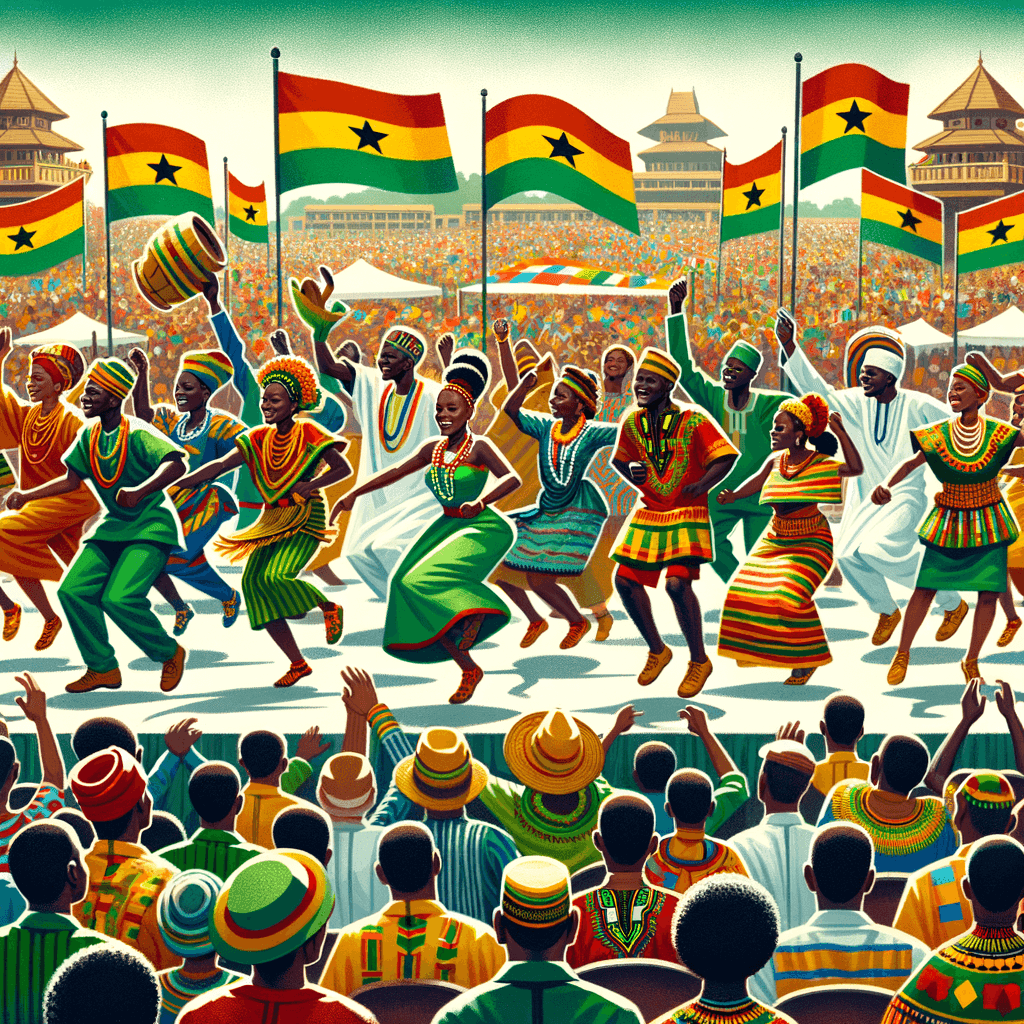 Panafest - Ghana Paint By Color