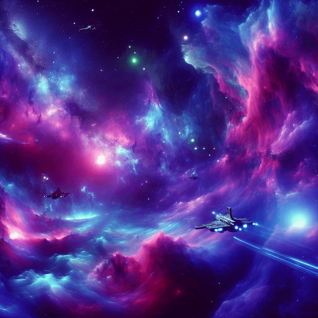 Galactic Frontier Quest Paint By Number
