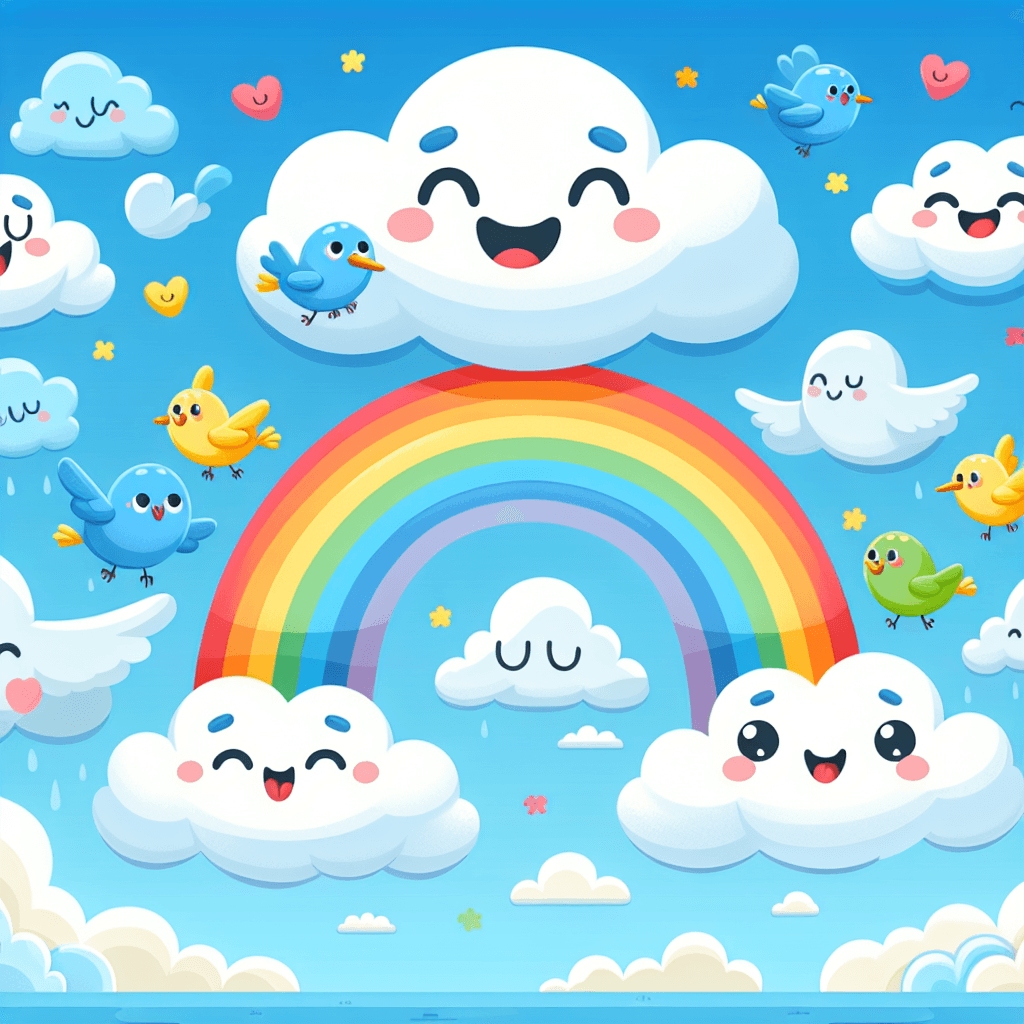 Magical Cloud Adventure DIY Paint By Numbers