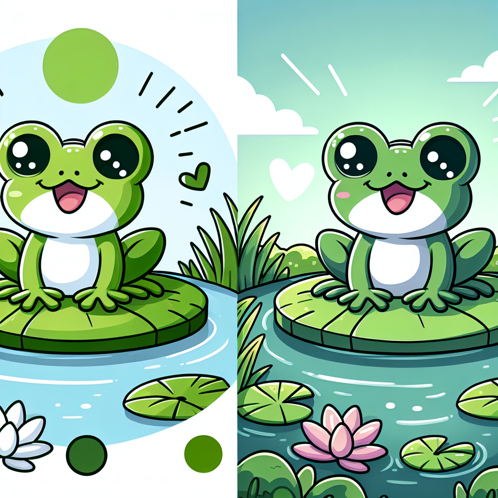 Fun Frog Painting Number Kit