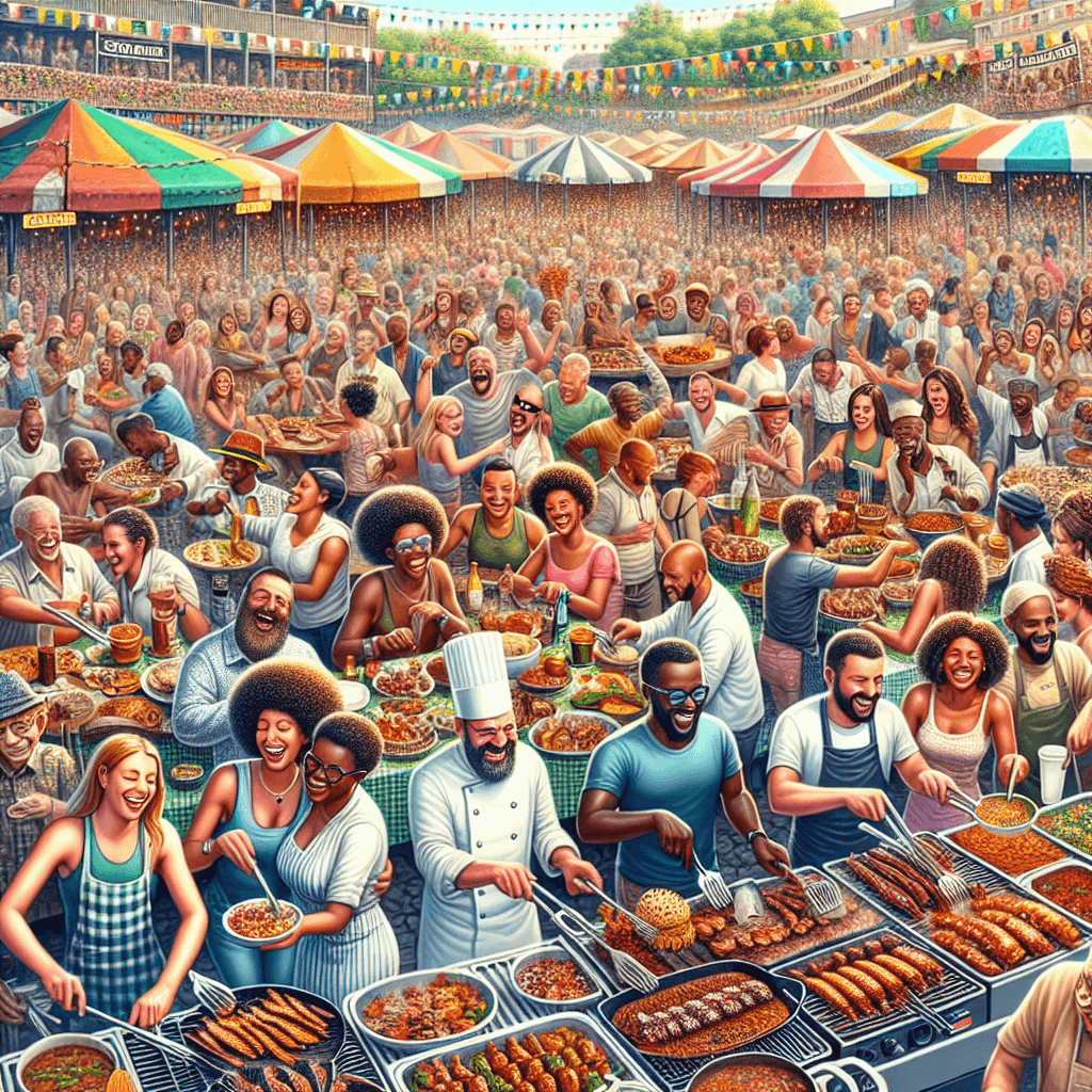 Jerk Festival Paint By Color