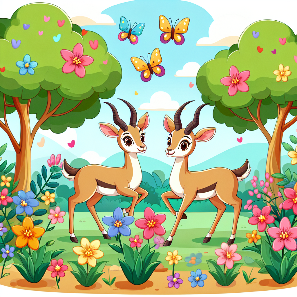 Garden Gazelle Gathering Paint By Color