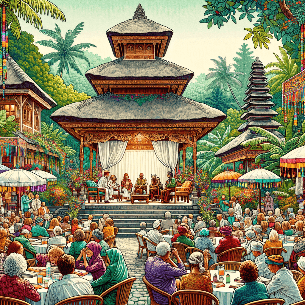 Ubud Writers & Readers Festival Paint By Numbers