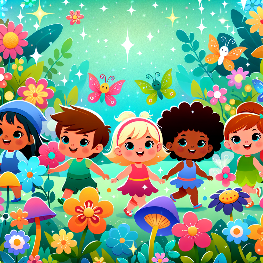 Rainbow Adventures In Fairyland Numbered Painting Kits