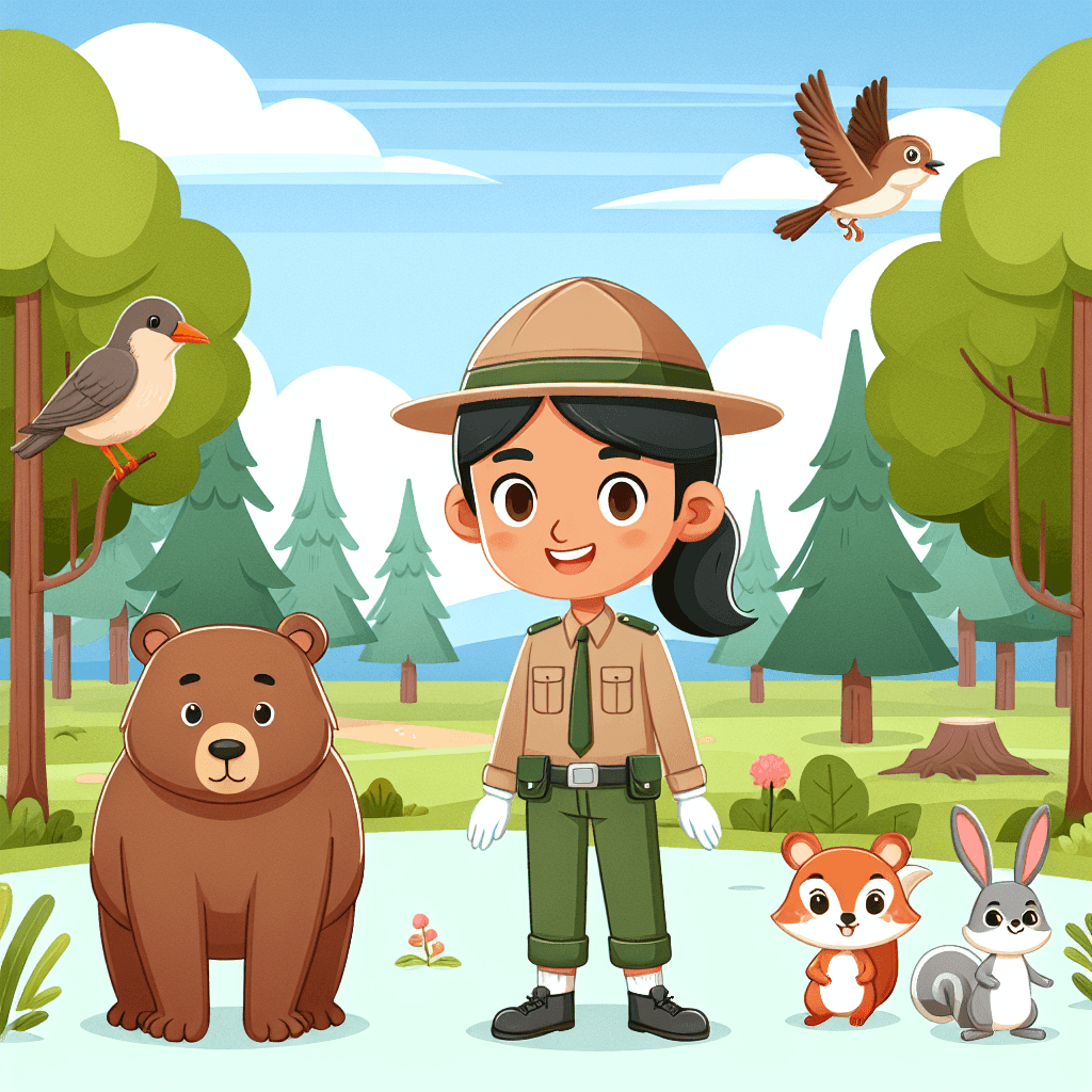 Forest Ranger's Mission DIY Paint By Numbers