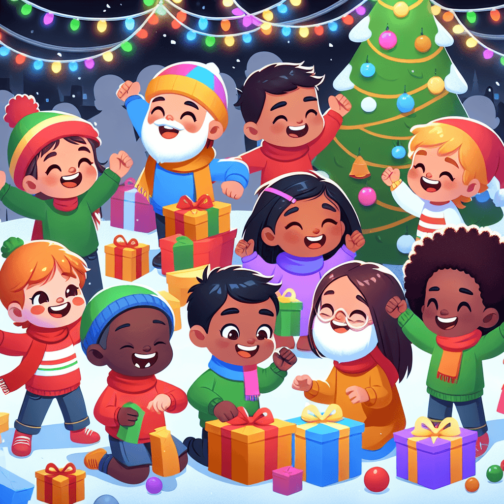 Magical Holiday Celebration DIY Paint By Numbers
